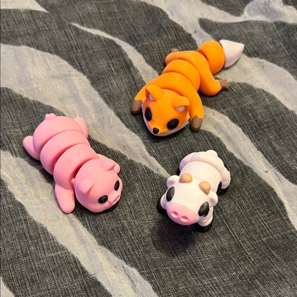 3D Printed Fidget Animals